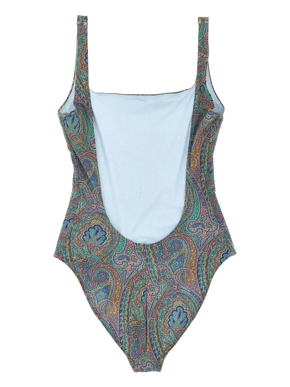 ETRO Paisley one-piece swimsuit - Groen