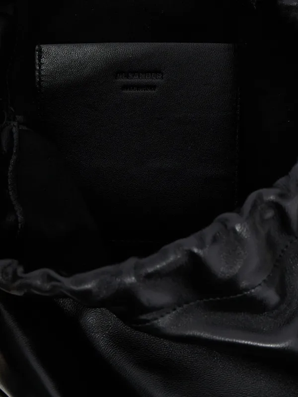 JIL SANDER｜CROSSBAGS (DUMPLING MIN (J55WG0002 P4846 106 Jil Sander Mini Dumpling Bag - Black | Garmentory