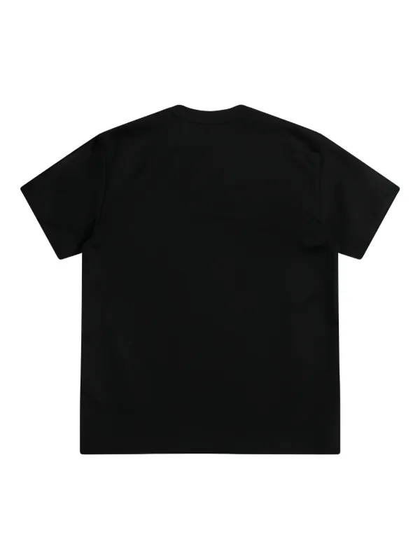 Noir Kei Ninomiya レイヤードネック Tシャツ | ブラック