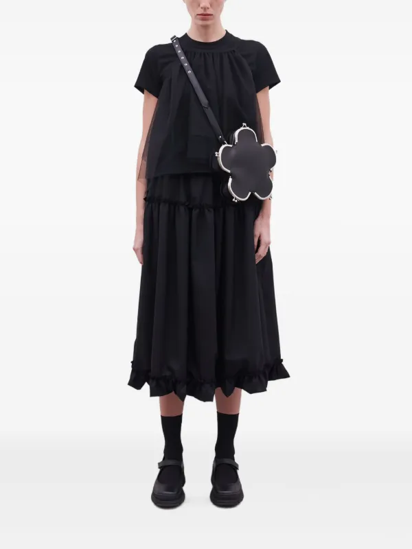noir kei ninomiya レイヤードレースアップパンツ noir kei ninomiya レイヤードレースアップパンツ