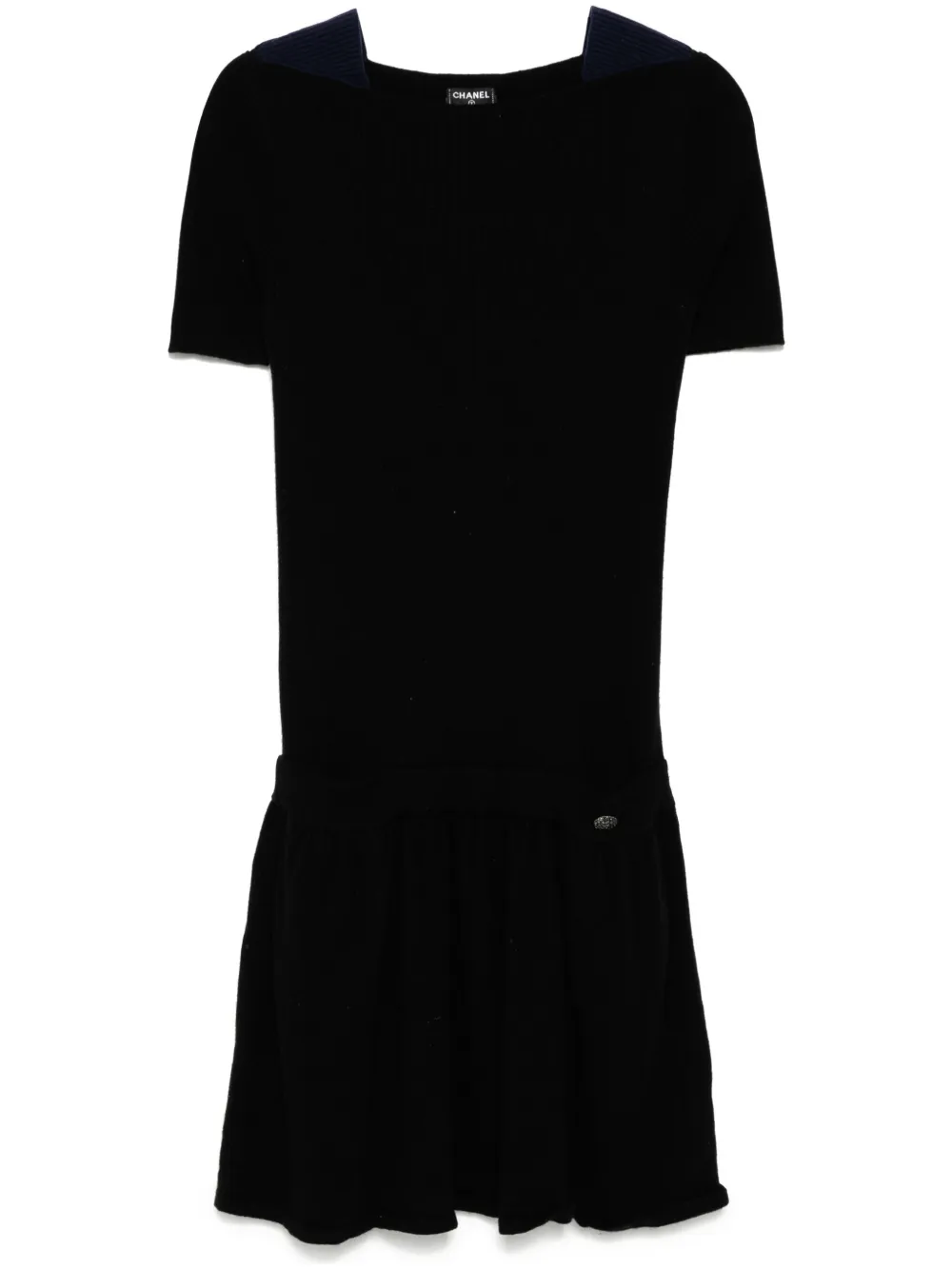 CHANEL Pre-Owned 2010 knitted dress | Black | Image 1
