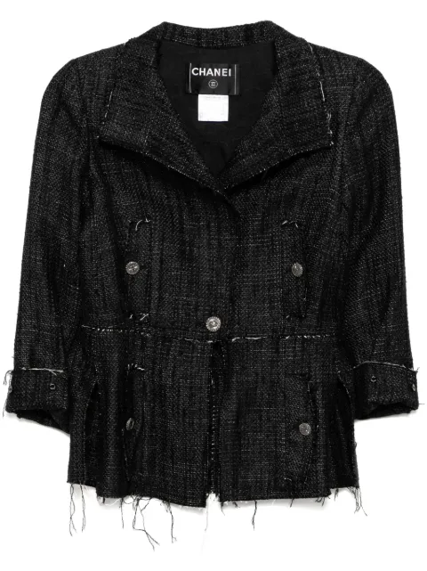 CHANEL Pre-Owned 2007 tweed jacket