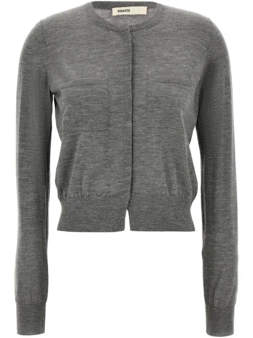 KHAITE cardigan Lilou - Gris - KHAITE - Modalova