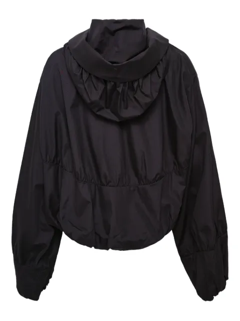 Noir Kei Ninomiya hooded balloon-sleeve top