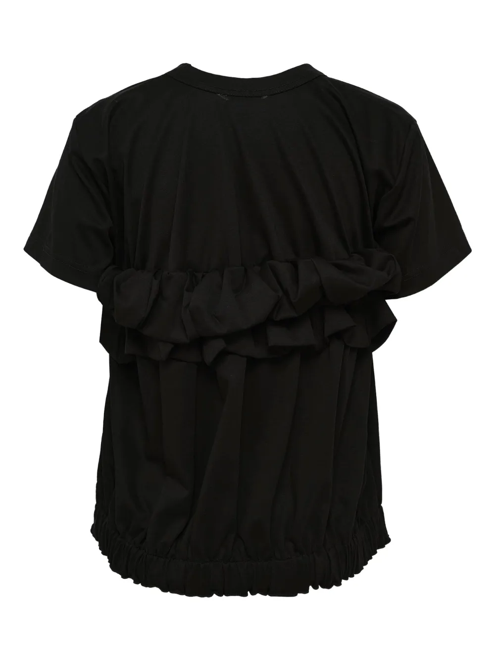 Noir Kei Ninomiya Gathered Blouse In Black