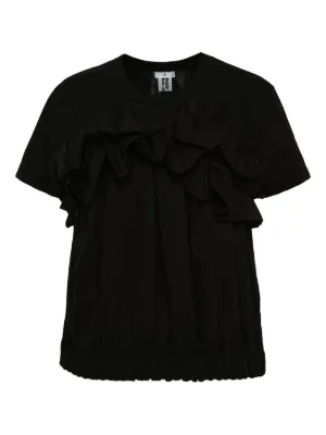 【新品】コム・デ・ギャルソン noir Kei ninomiya黒レースTシャツ Comme des Garçons Noir Kei Ninomiya（コム・デ・ギャルソン