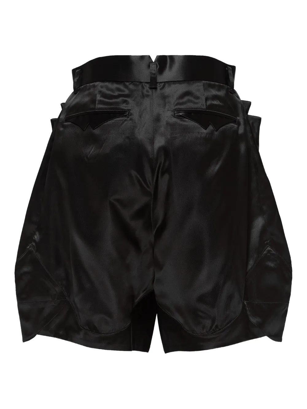 Noir Kei Ninomiya Shorts met zakdetail - Zwart
