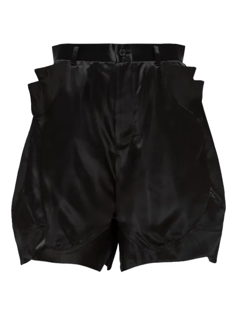 Noir Kei Ninomiya pocket-detail satin shorts