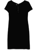 CHANEL Pre-Owned 1996 short-sleeved dress - Black