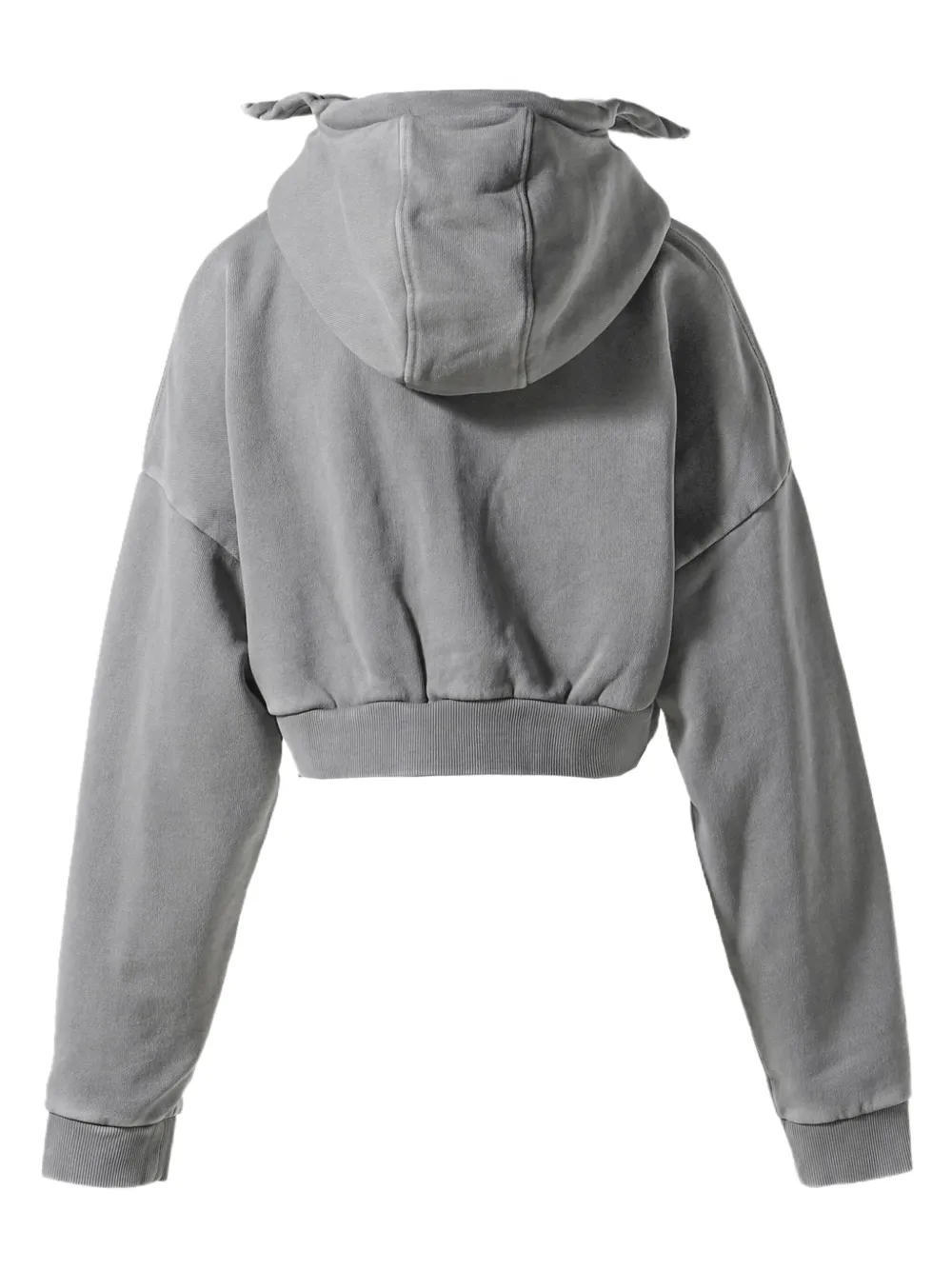 ENTIRE STUDIOS Cropped hoodie - Grijs