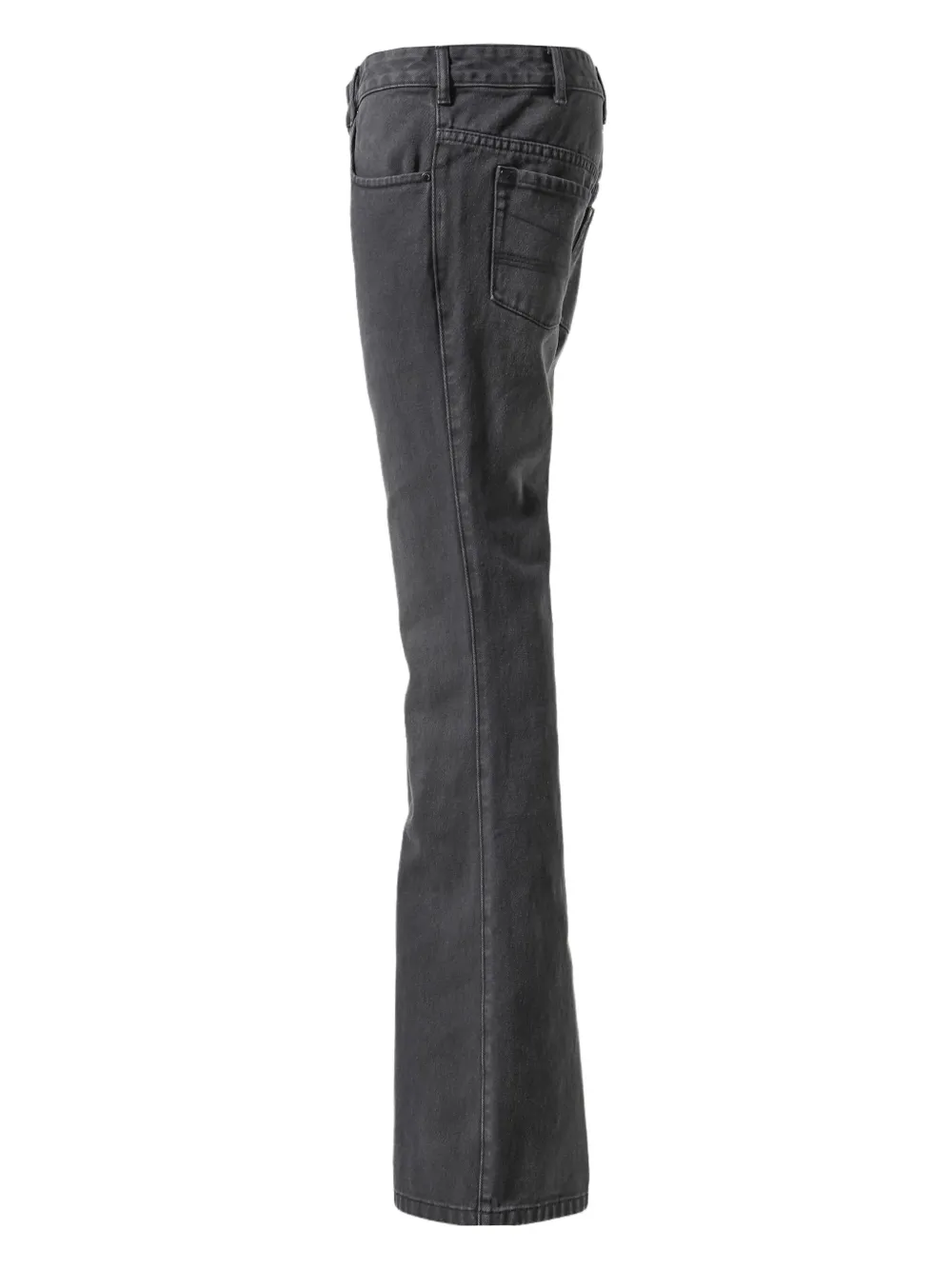 Entire Studios Flared Jeans In Grey