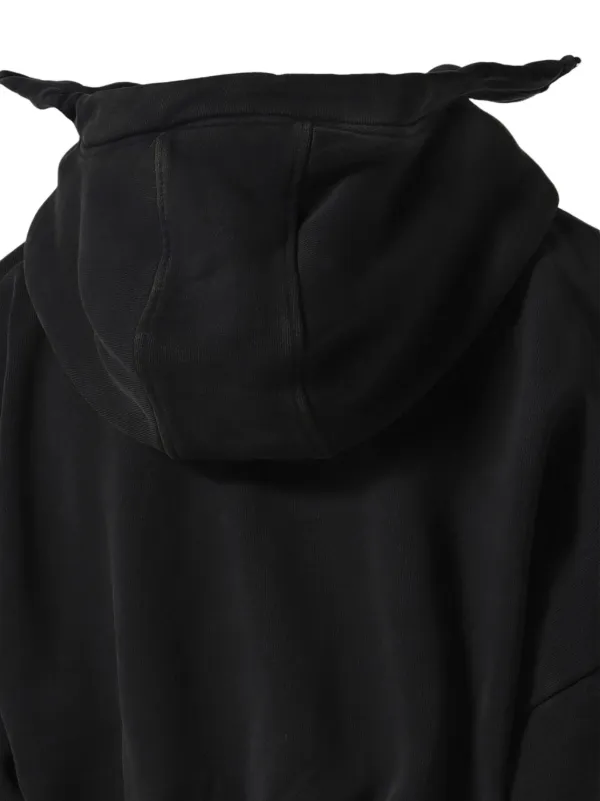ENTIRE STUDIOS Cotton Hoodie | Black | FARFETCH