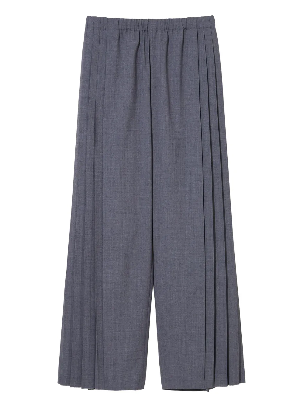 Undercover Pleated-panel Trousers In Gray