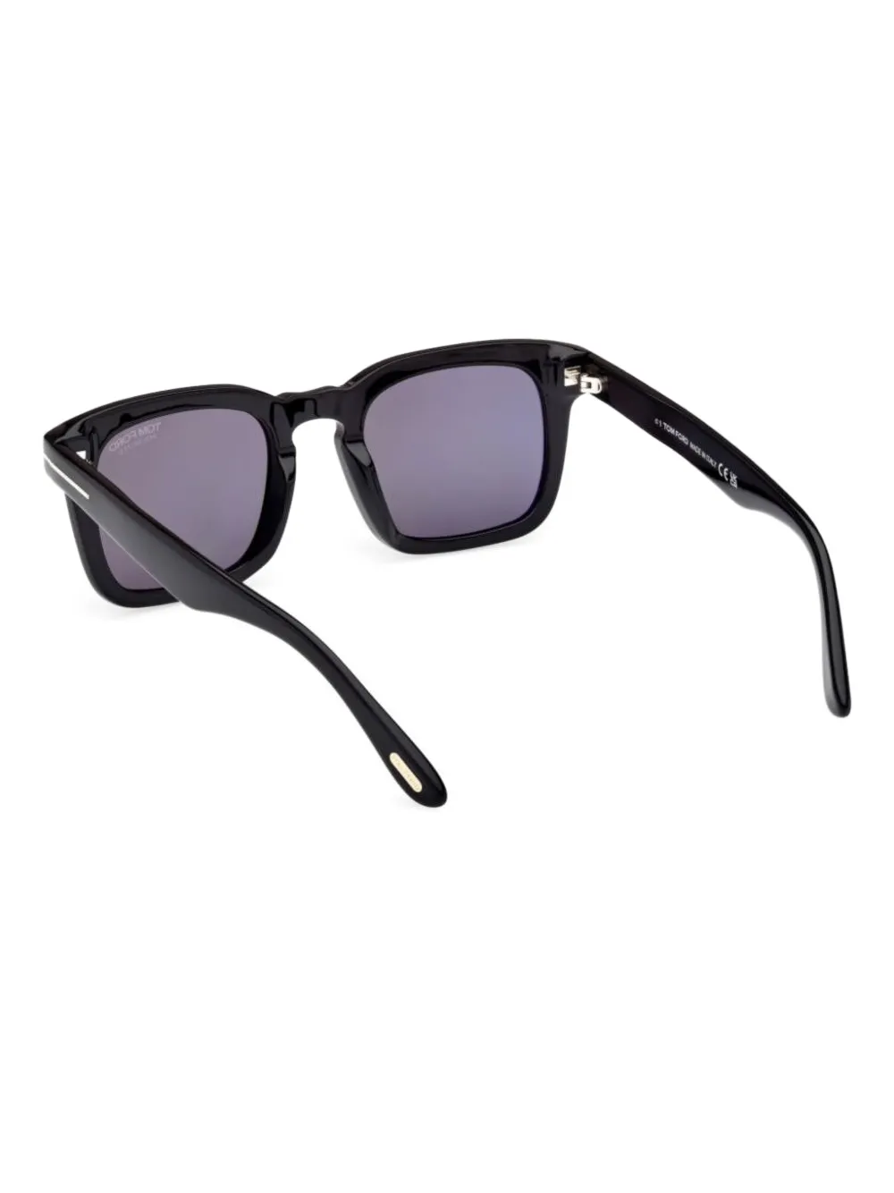 TOM FORD Eyewear Zonnebril met vierkant montuur Zwart