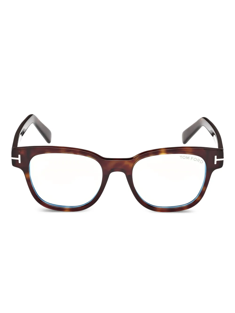 TOM FORD Eyewear square-frame glasses | Brown | Image 1