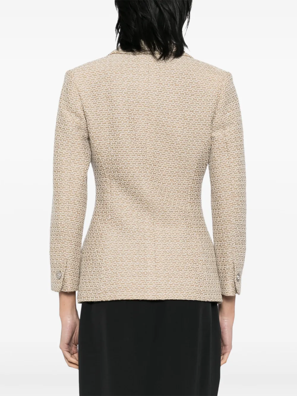 Pre-owned Chanel 1998 Single-breasted Jacket In Neutrals
