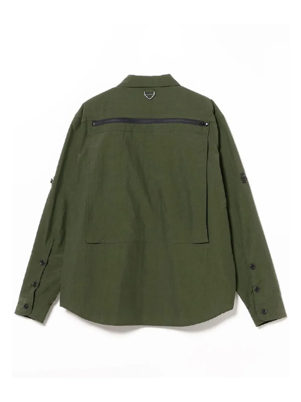 South2 West8 Logo-patch Shirt In 绿色