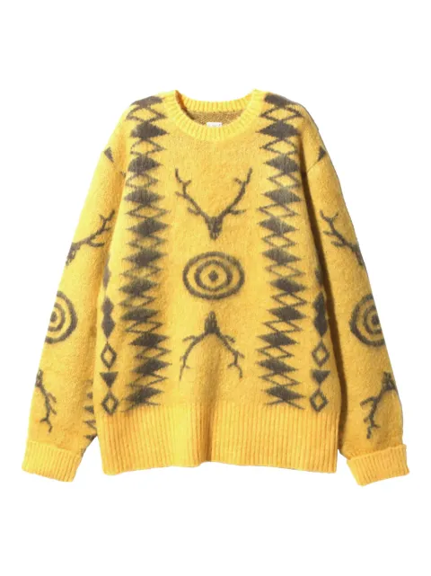 SOUTH2 WEST8 patterned sweatshirt 