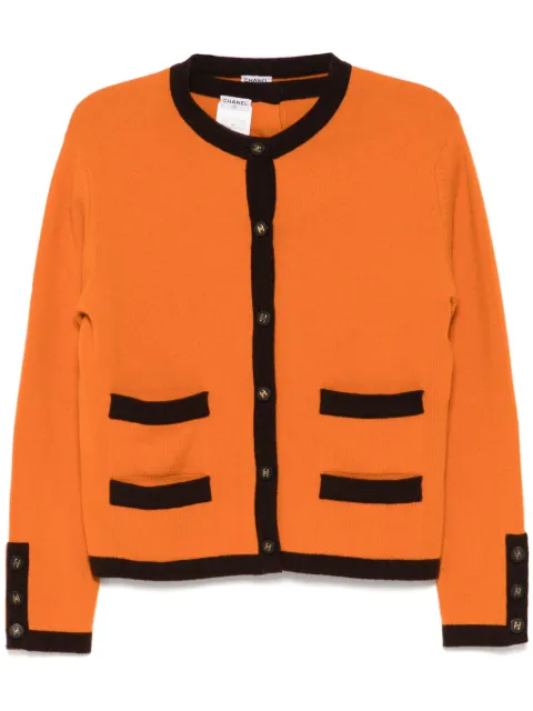 CHANEL Pre-Owned 1996 ensemble cardigan short-sleeve top