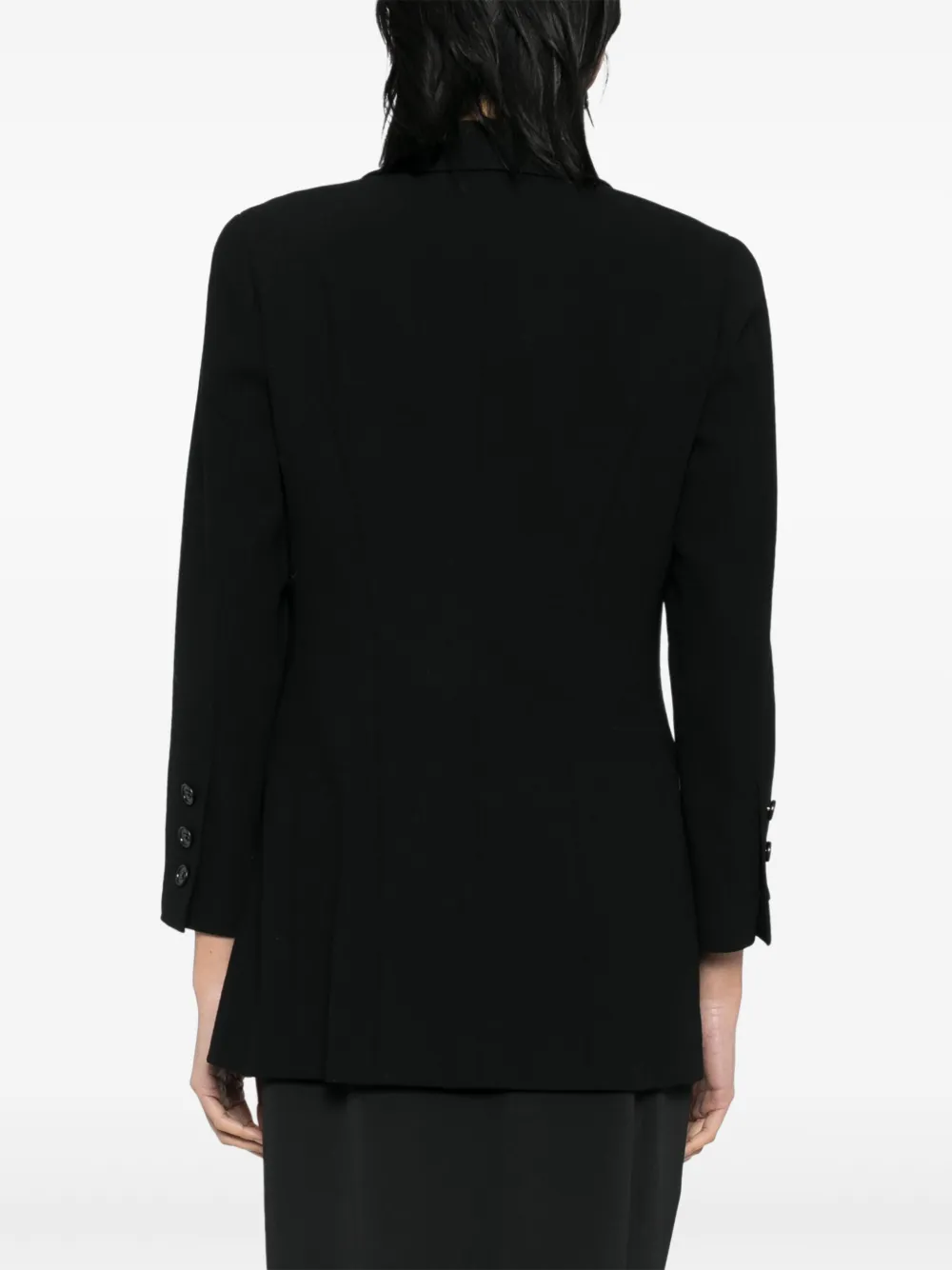 Pre-owned Chanel 1997 Single-breasted Jacket In Black