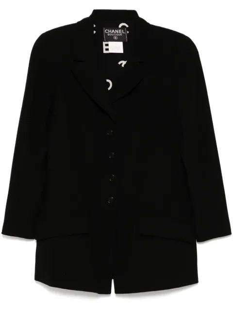 CHANEL Pre-Owned 1997 single-breasted jacket