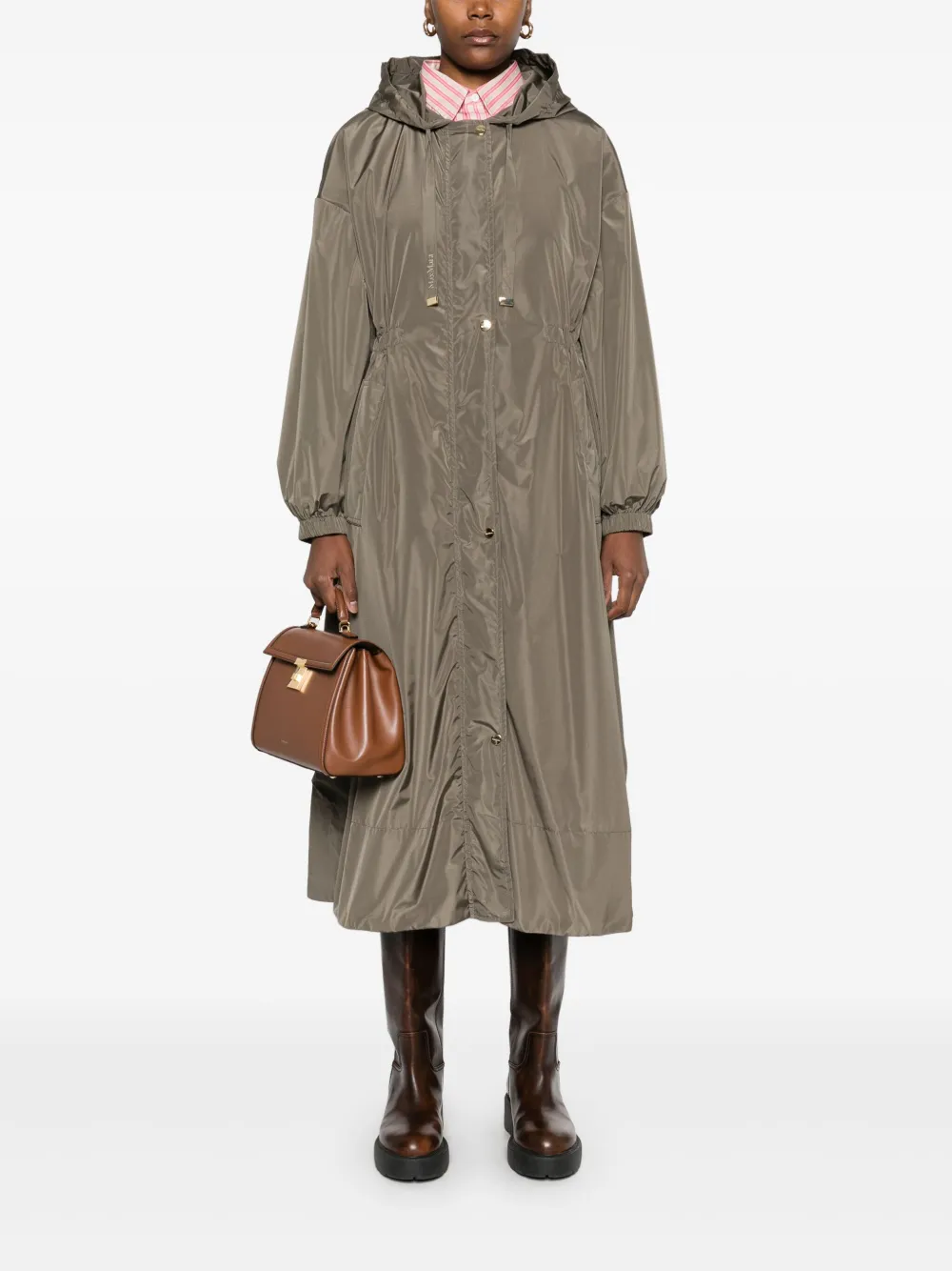 Max Mara Teodoro trenchcoat - Groen