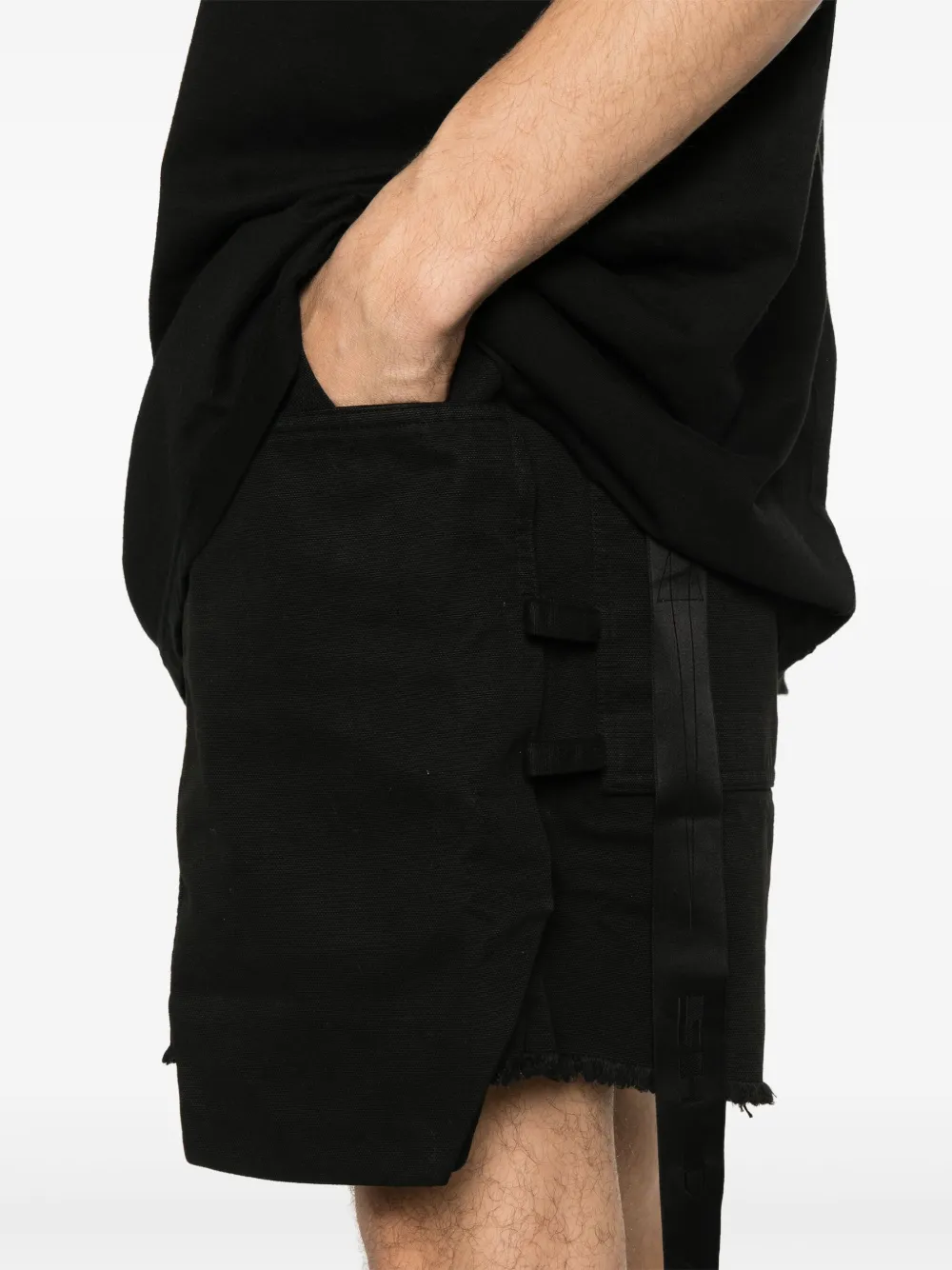 Rick Owens DRKSHDW Cargo shorts Zwart