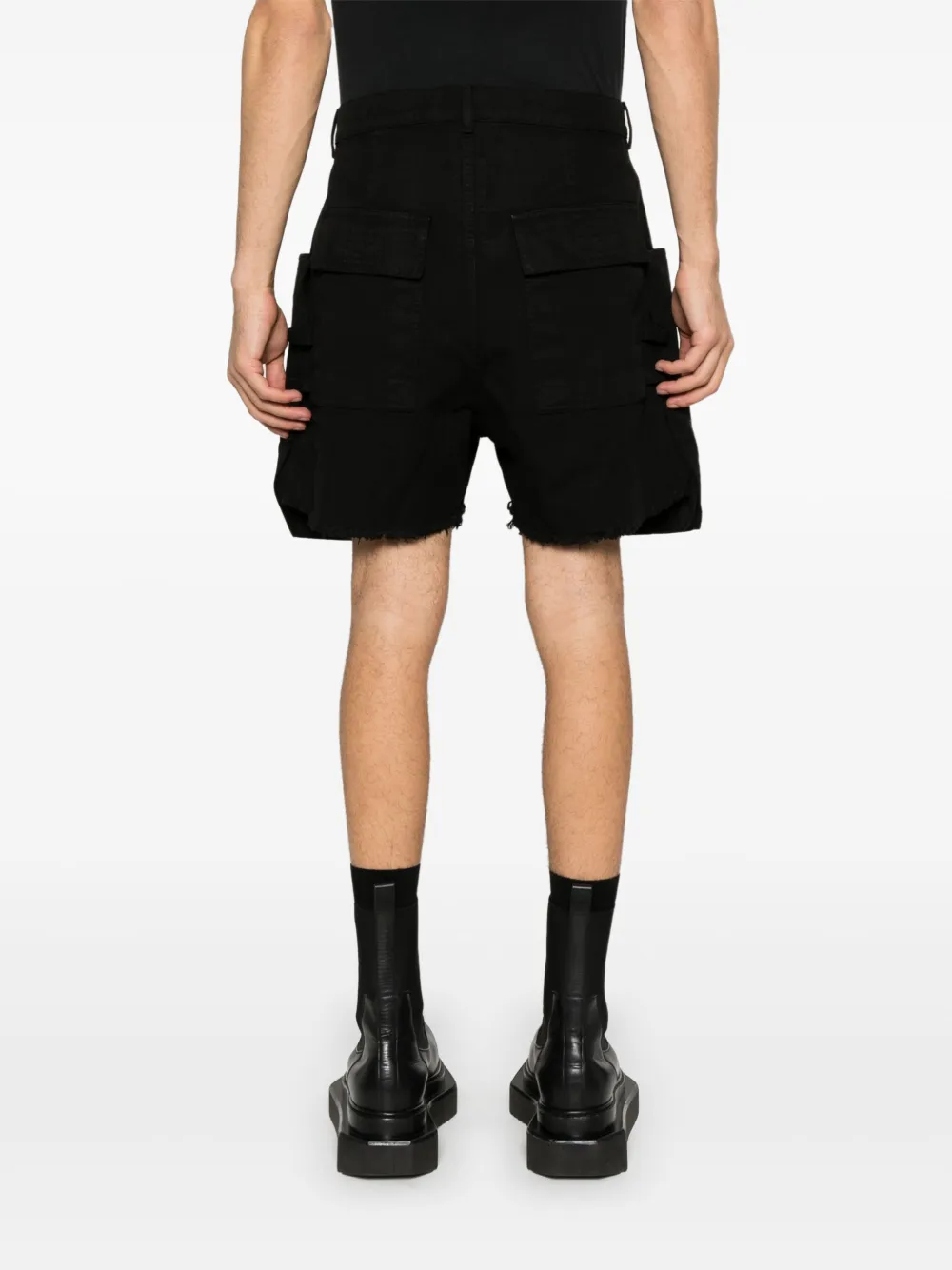 Rick Owens DRKSHDW Cargo shorts Zwart