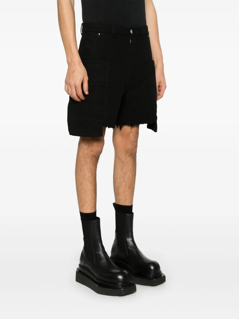 Rick Owens DRKSHDW Cargo shorts Zwart