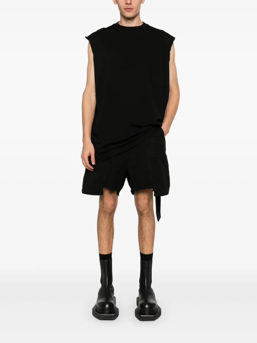 Rick Owens DRKSHDW Stefan cargo shorts - Zwart