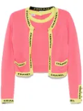 CHANEL Pre-Owned 1990-2000s ensemble cardigan short-sleevev top - Pink