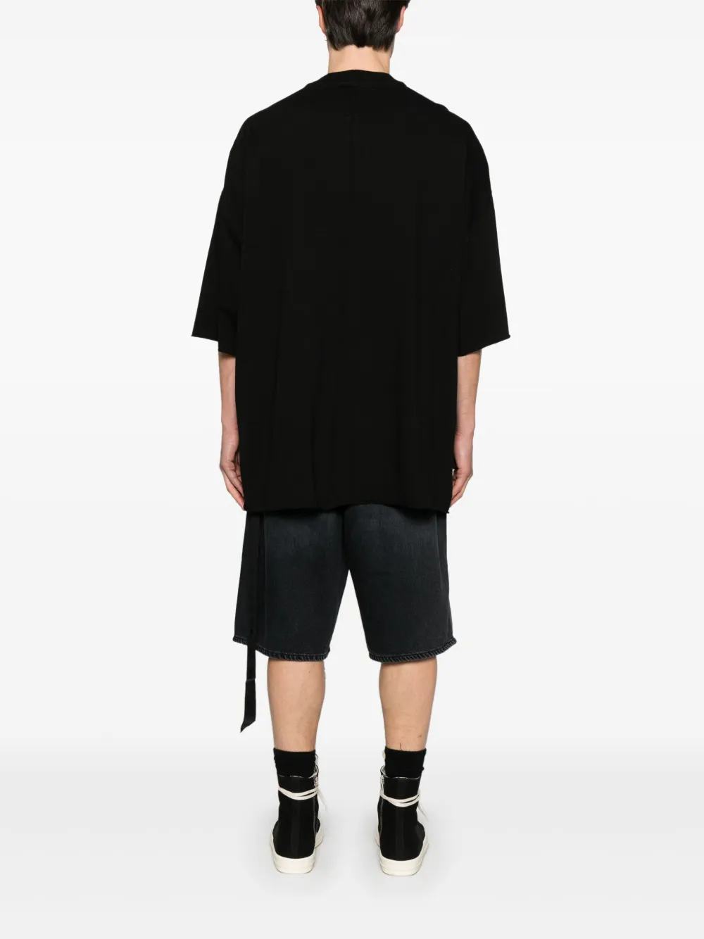 Rick Owens DRKSHDW Tommy T-shirt Zwart