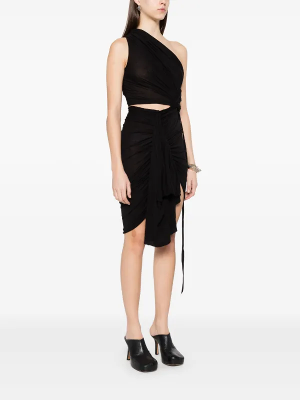 【RICK OWENS】☆DRKSHDW Fog Dress☆ Rick Owens DRKSHDW Fog Mini Dress | Black | FARFETCH