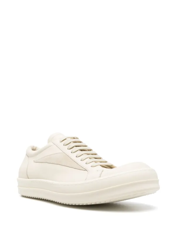 スニーカー Rick Owens Leather sneakers Rick Owens Leather Sneakers | White | FARFETCH
