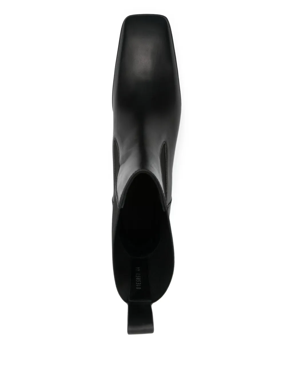 Rick Owens Sliver laarzen met plateauzool Zwart