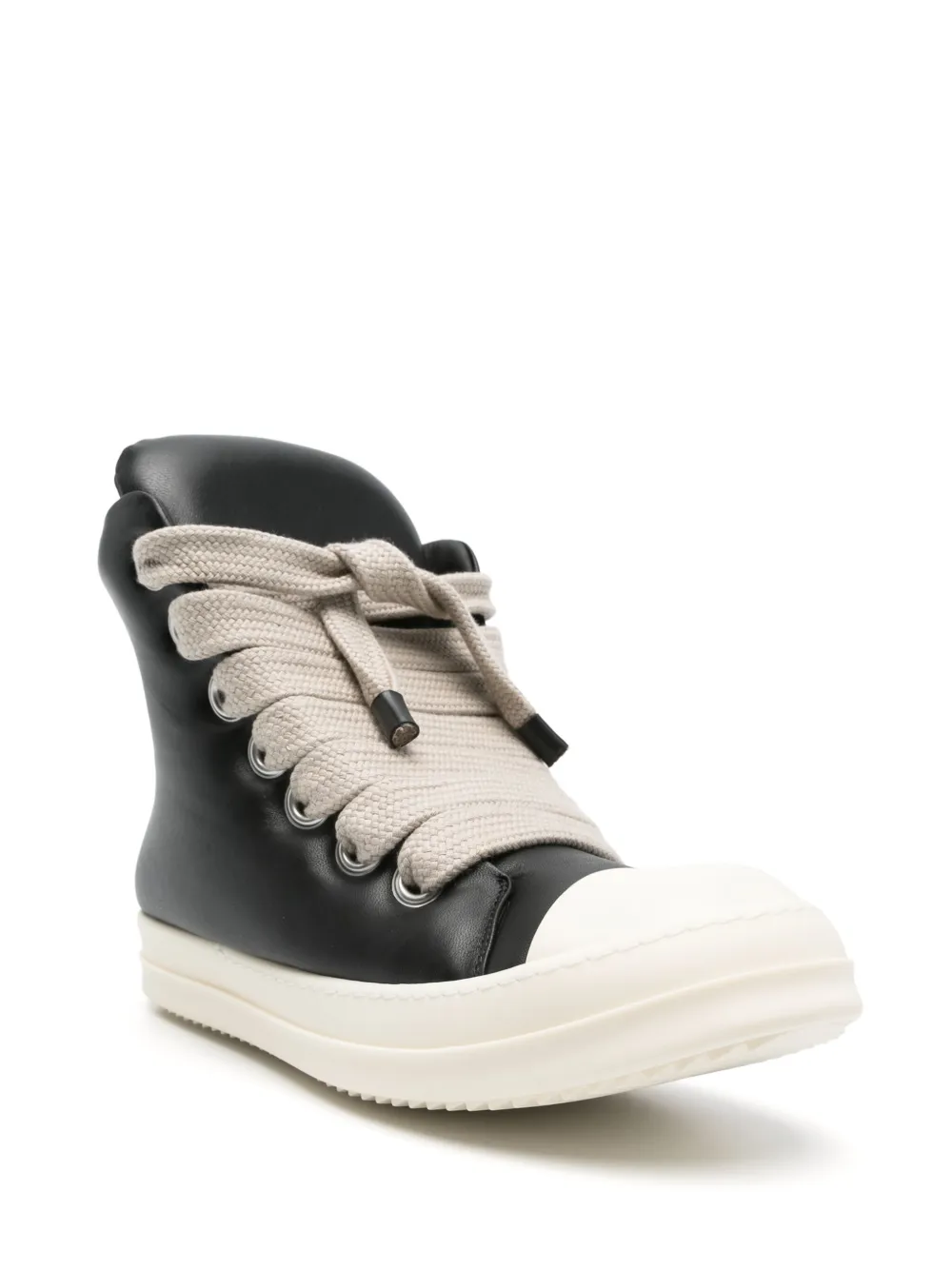 Rick Owens jumbo-laced sneakers Black