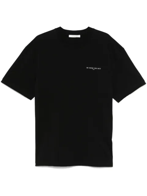 Ih Nom Uh Nit playera con estampado de máscara