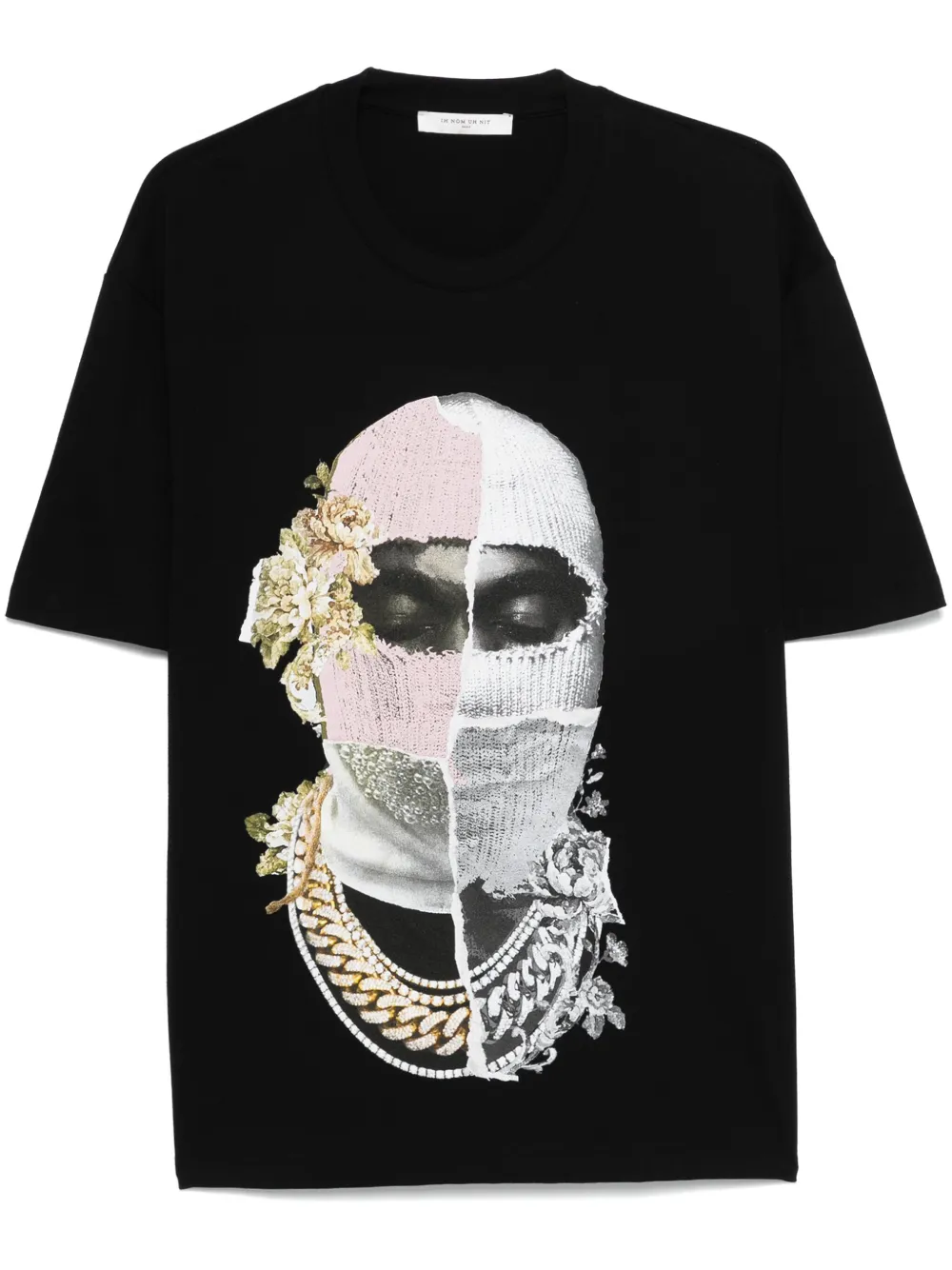 Newspaper Mask T-shirt