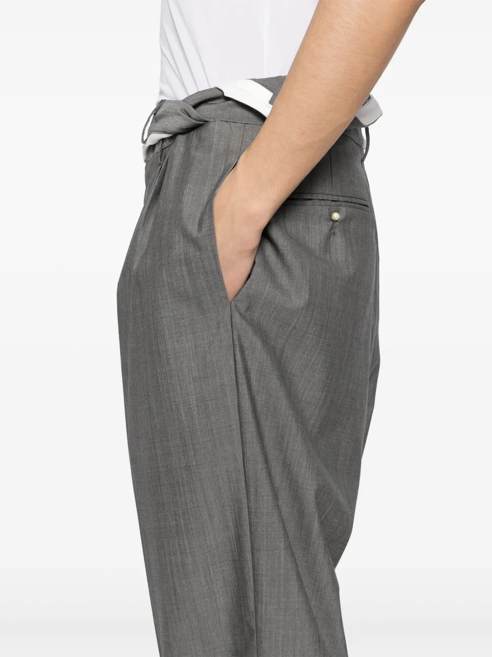 Magliano Geplooide broek Grijs