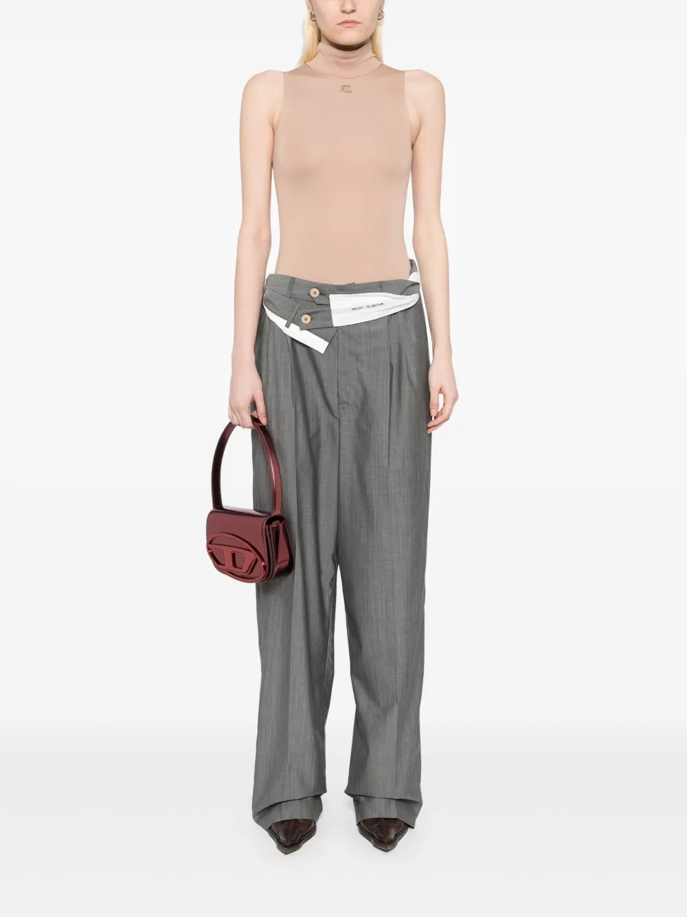 Magliano Geplooide broek Grijs
