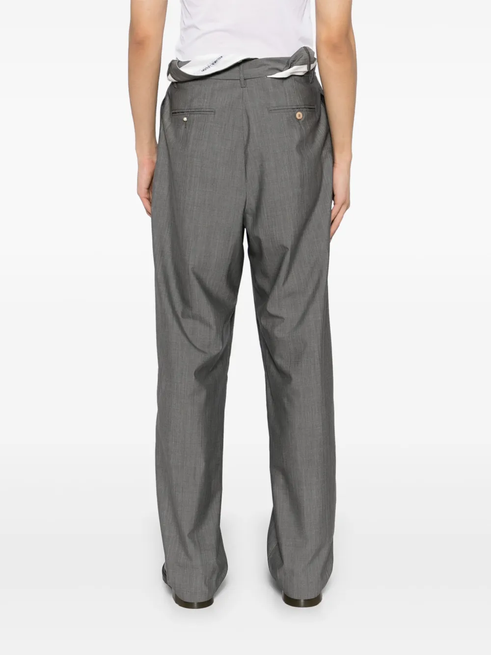 Magliano Geplooide broek Grijs