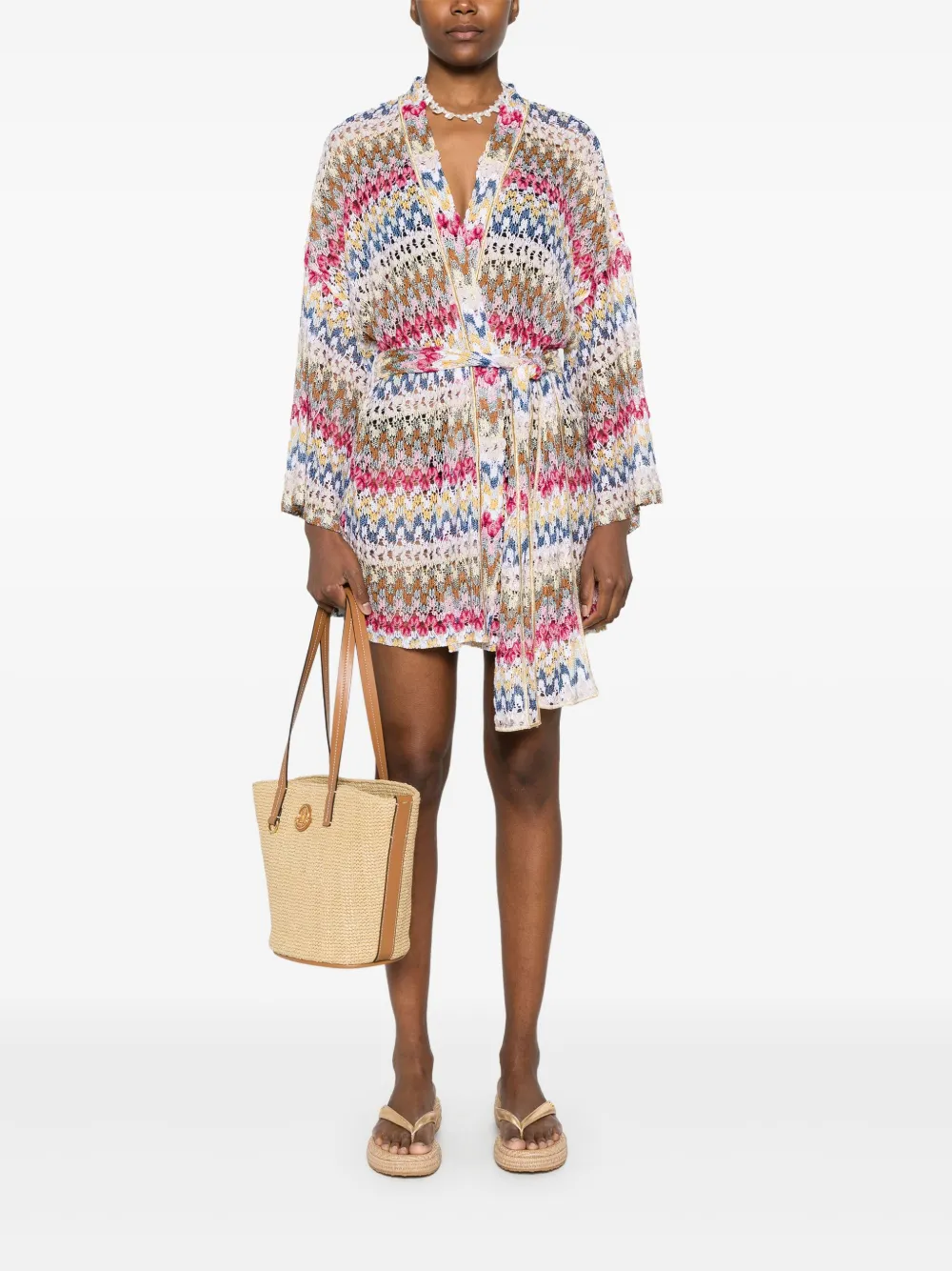 Missoni Jas met zigzag-patroon - Wit