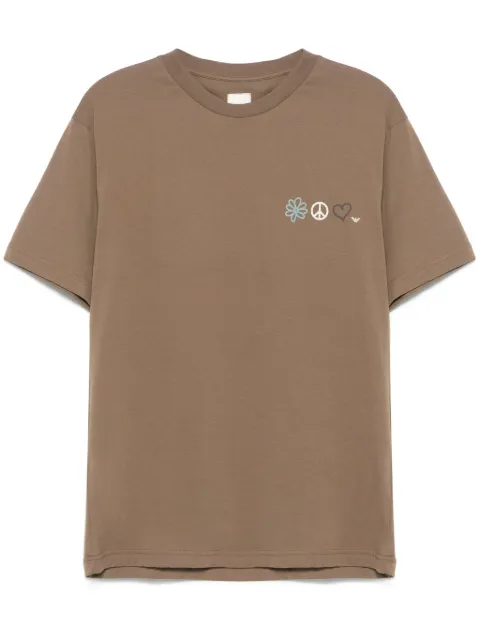 Emporio Armani Shitake Flower Peace T-shirt