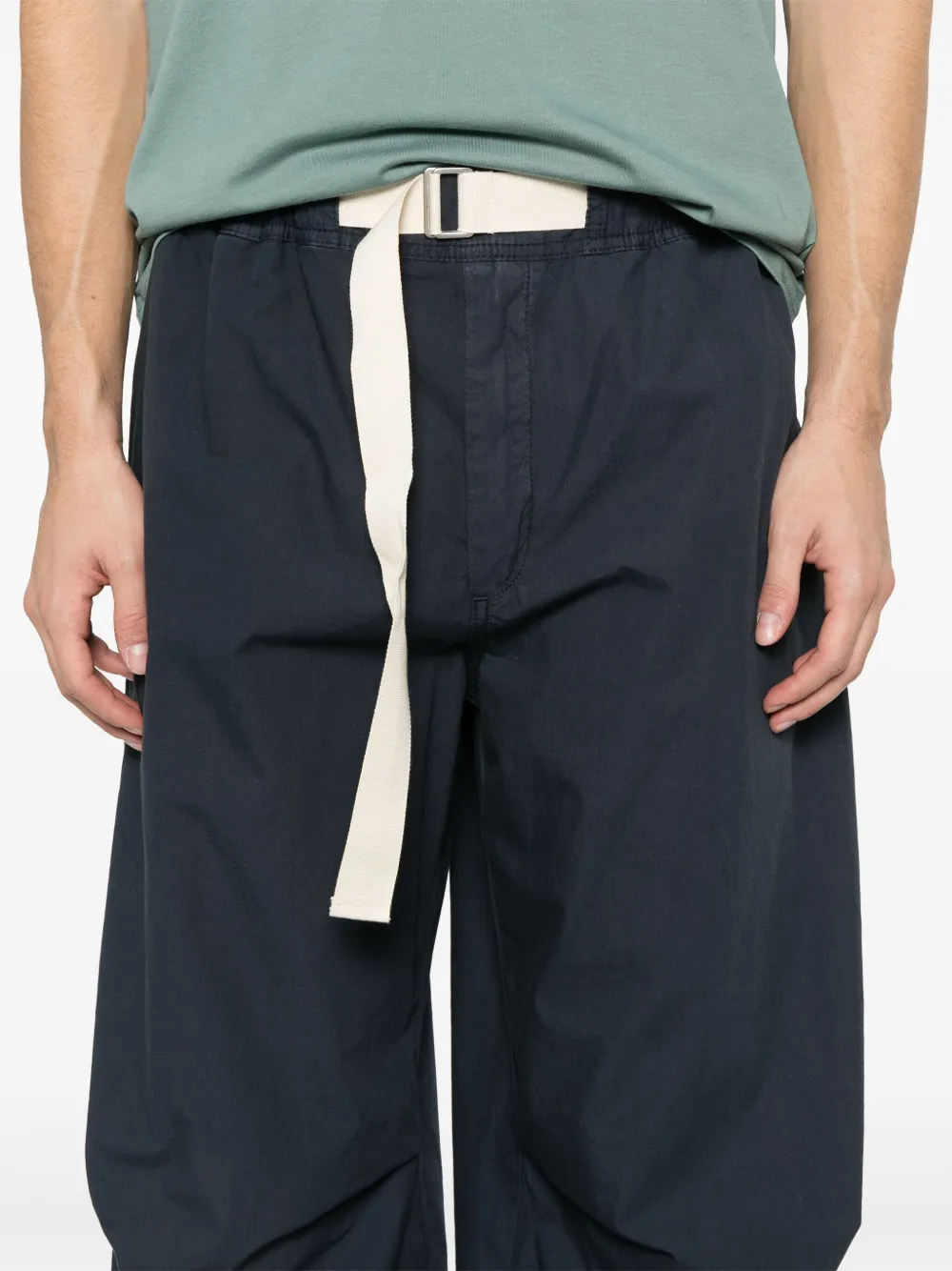 Emporio Armani Straight broek Blauw