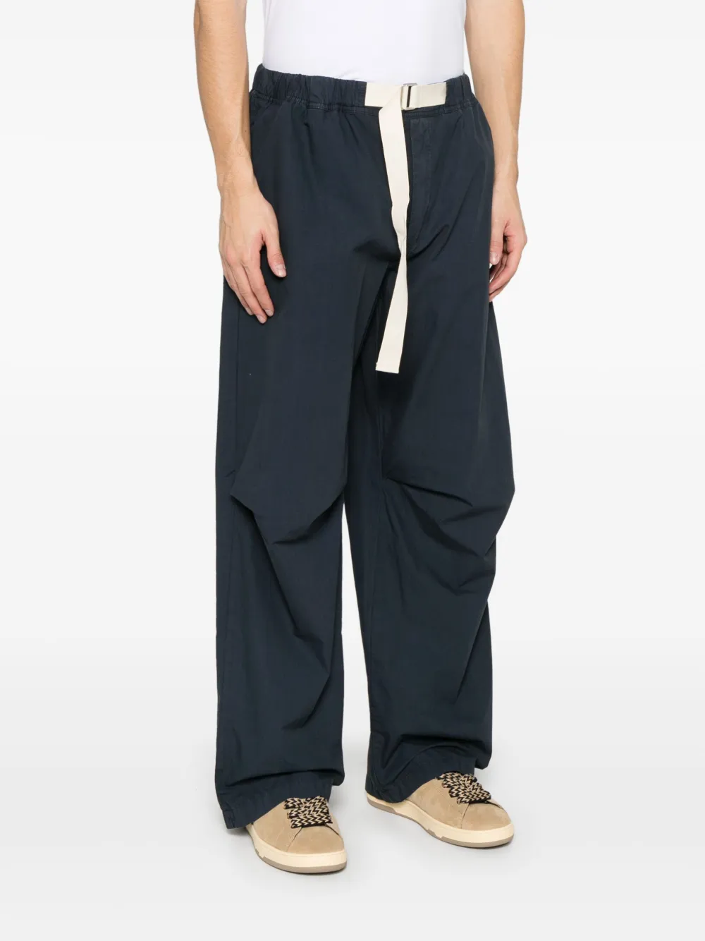 Emporio Armani Straight broek Blauw
