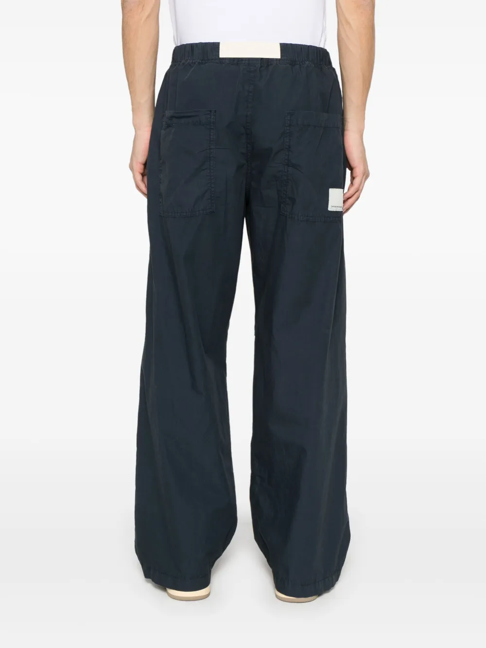 Emporio Armani Straight broek Blauw