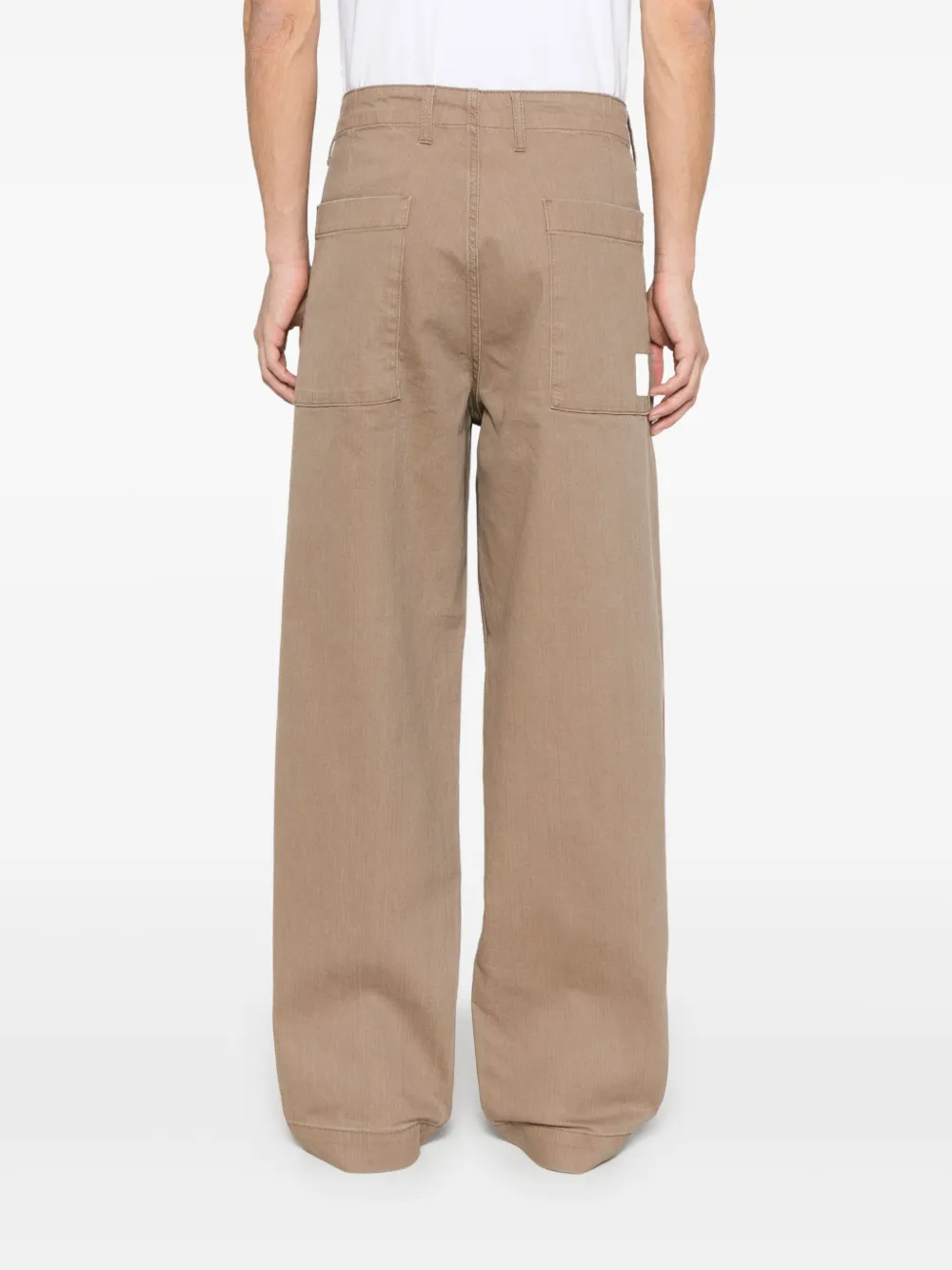 Emporio Armani Straight broek Beige