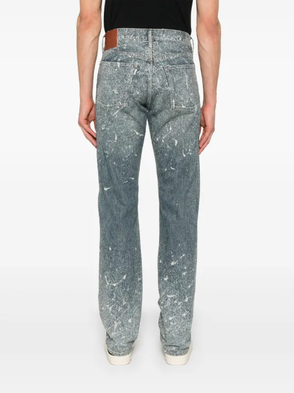 パンツ SUGARHILL SPLATTER DENIM PANTS 1 GALAXY JEANS (GREEN/PINK PAINT) – Sugarhill