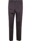 Brunello Cucinelli pressed-crease trousers - Brown