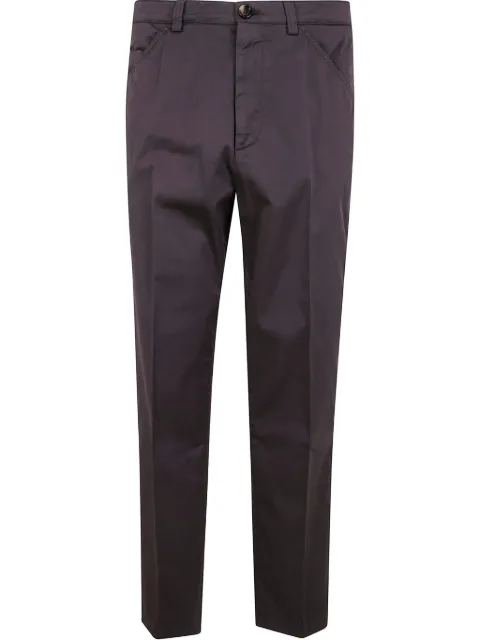 Brunello Cucinelli pressed-crease trousers 